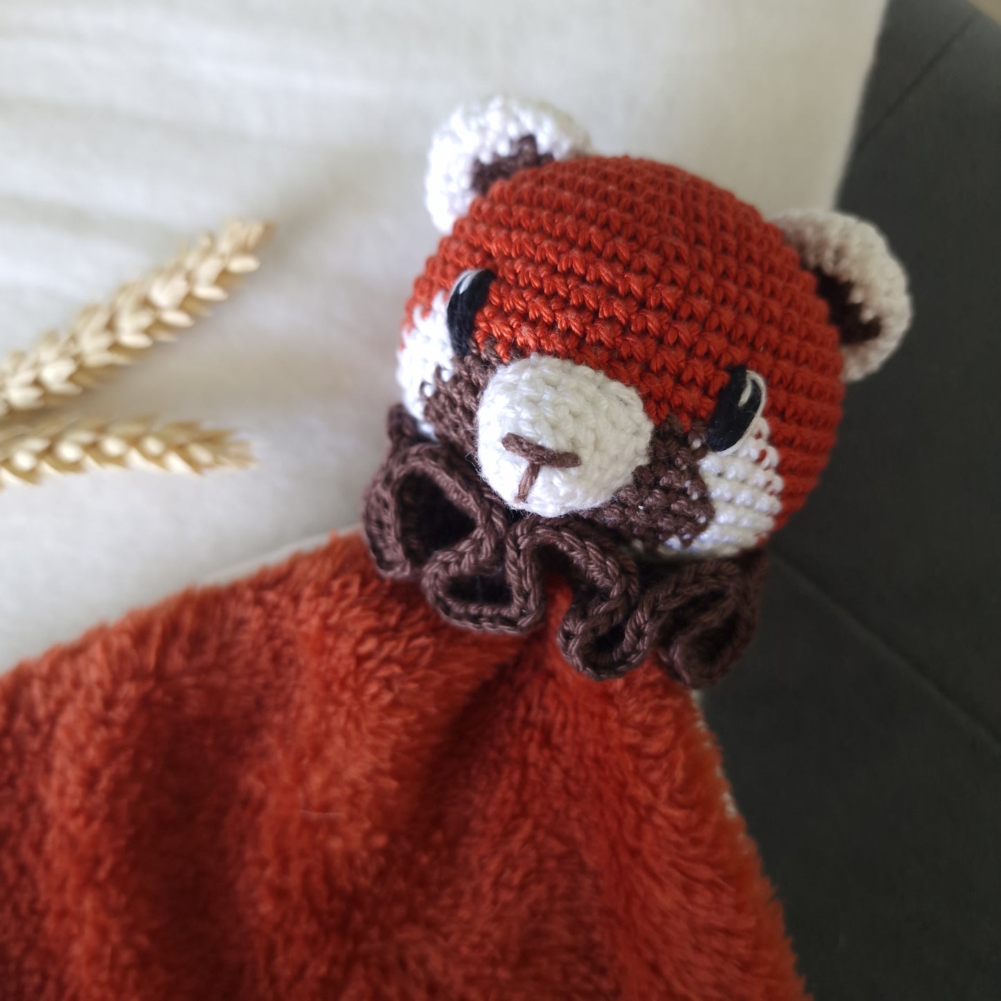 Dou'lange Panda Roux personnalisable