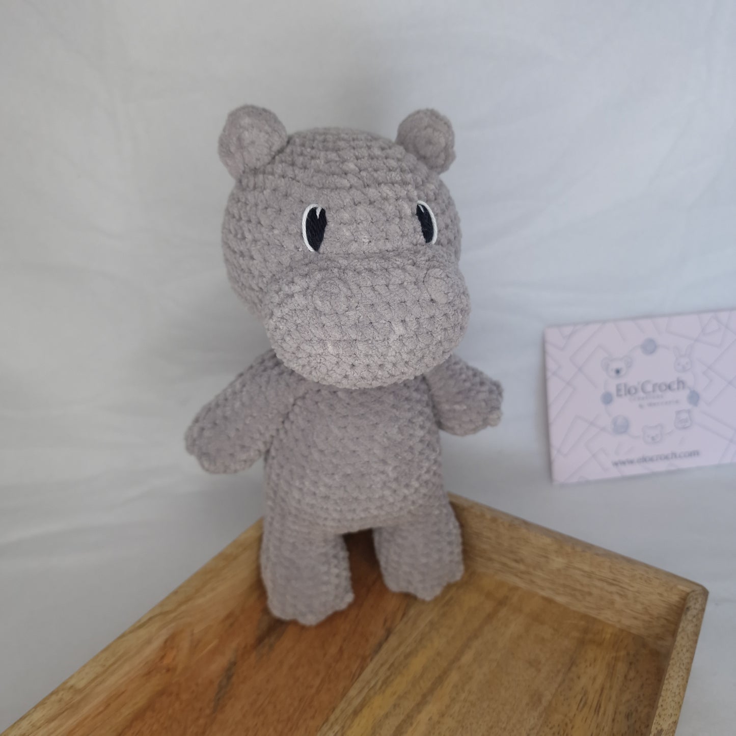 Peluce Hippopotame personnalisable