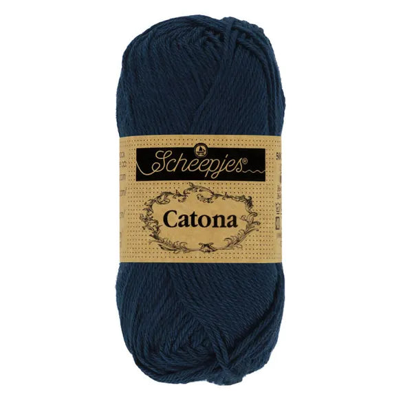 Catona 50g - 124 Bleu Marine Foncé