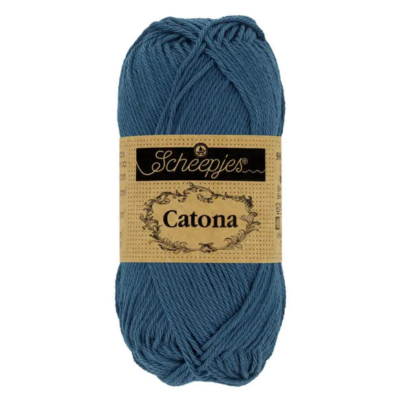 Catona 50g - 164 Bleu marine clair