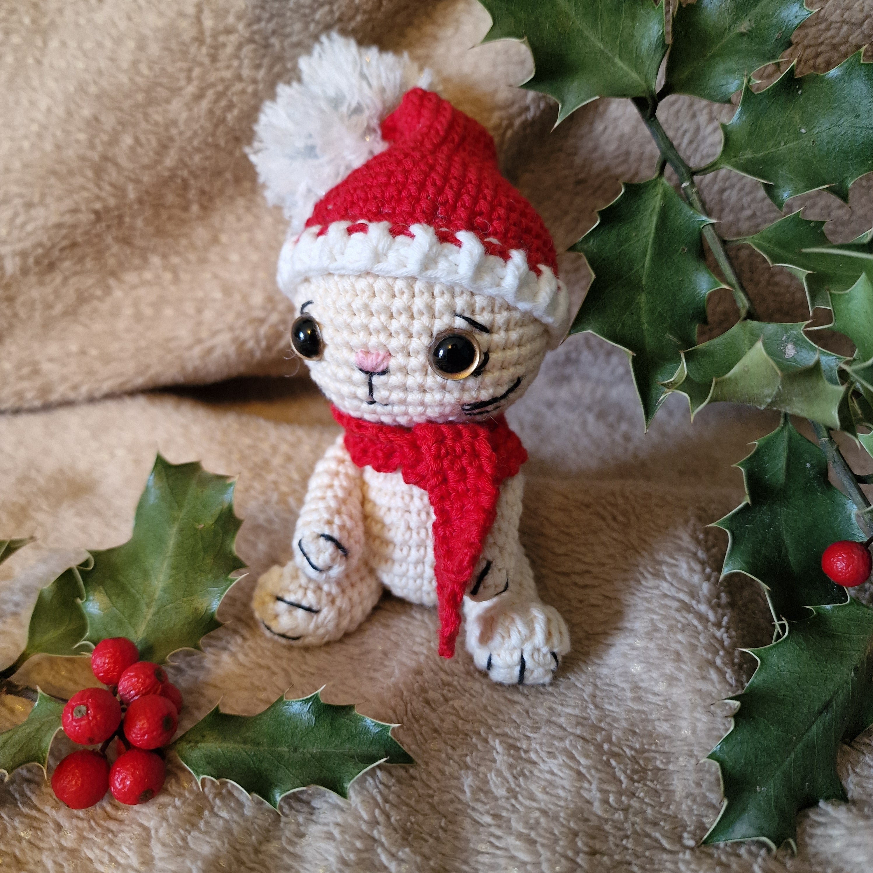 Pattern Chat de Noël