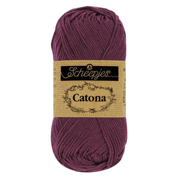 Catona 50g - 394 Ombre pourpre