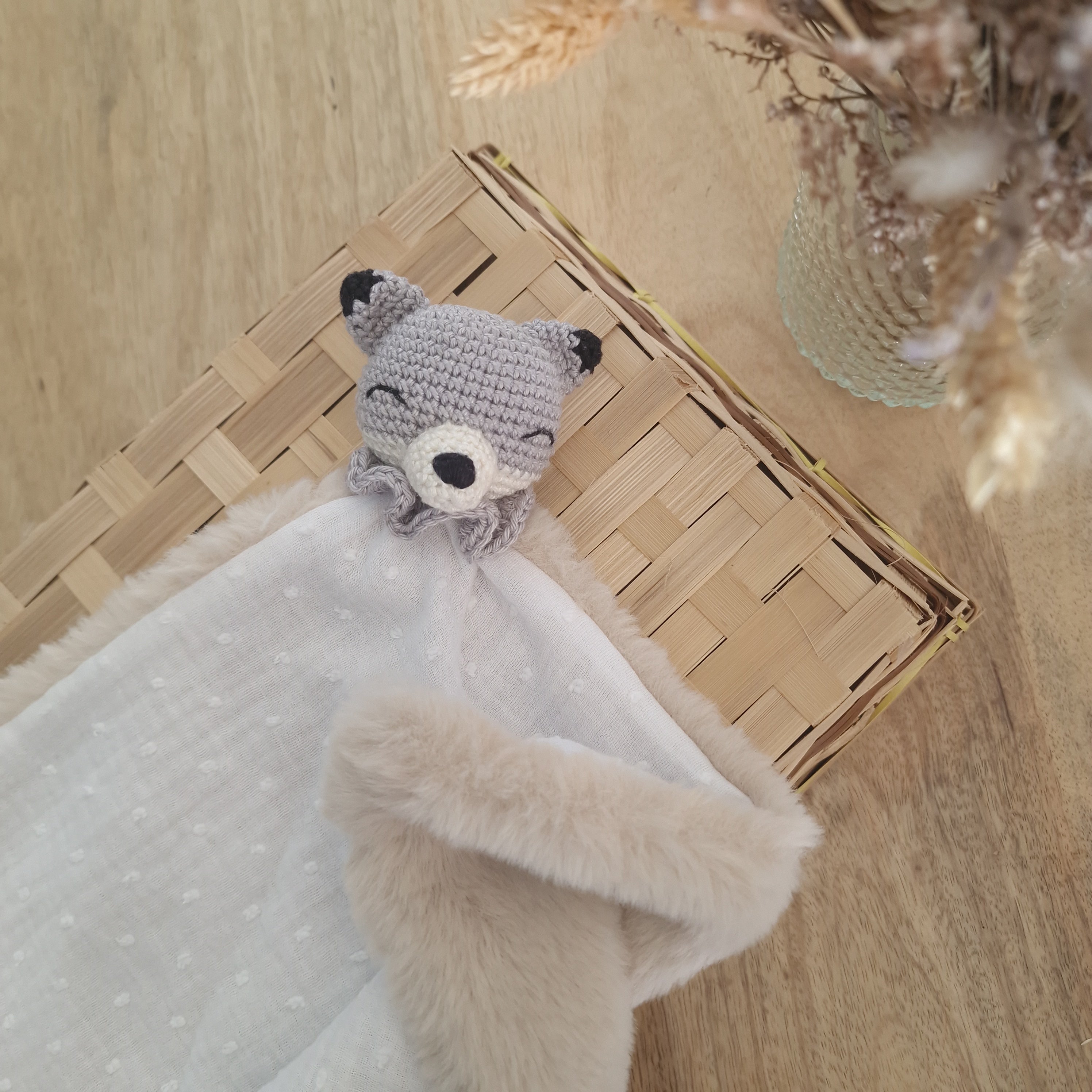 Dou'lange Loup personnalisable