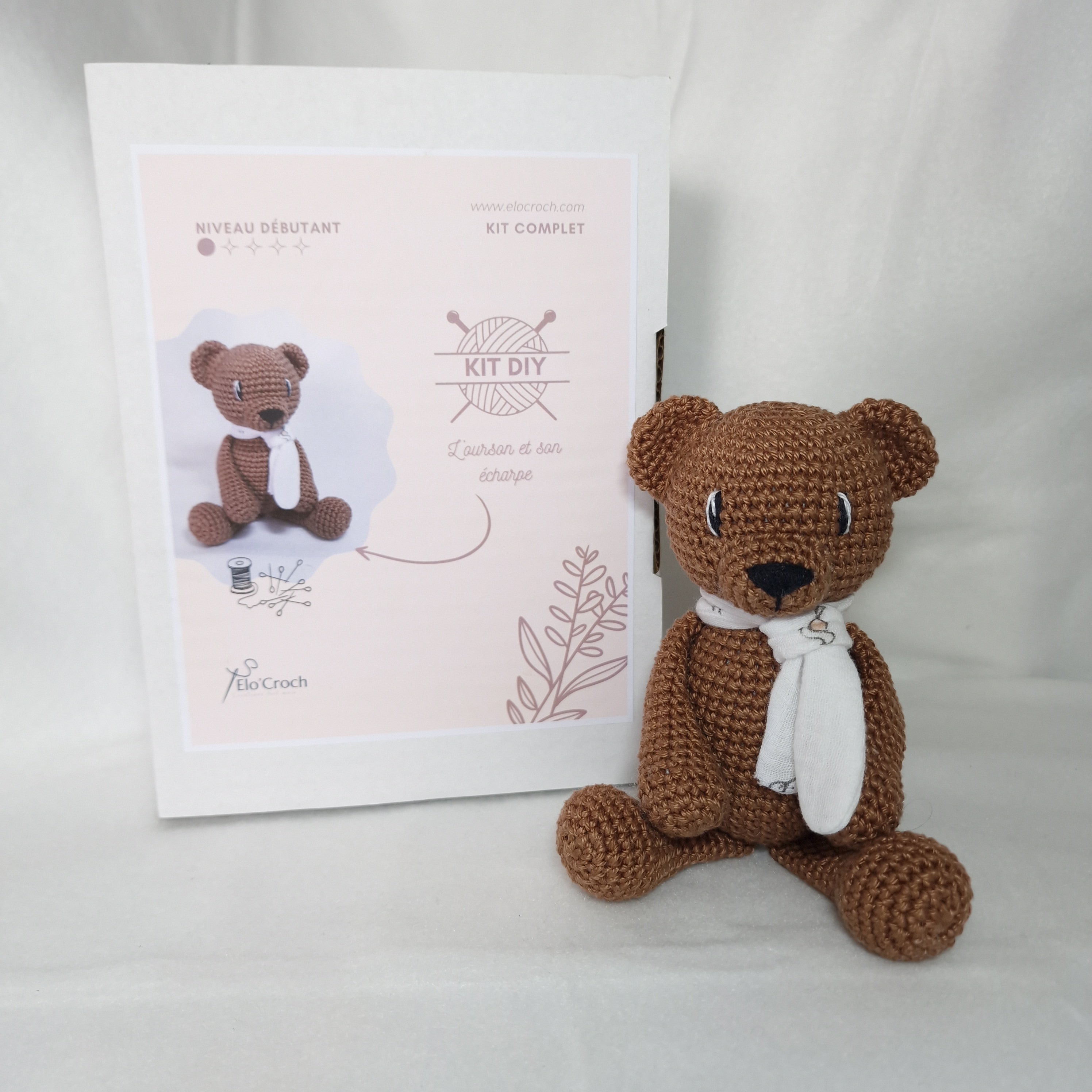 Kit DIY Ourson et son écharpe